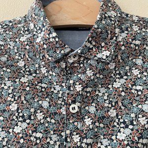 Boy size 12 Next Brand Floral Flower Button up Shirt